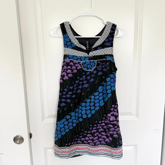 Free People Y2K Flower Field Mini Dress 2 - Picture 1 of 5